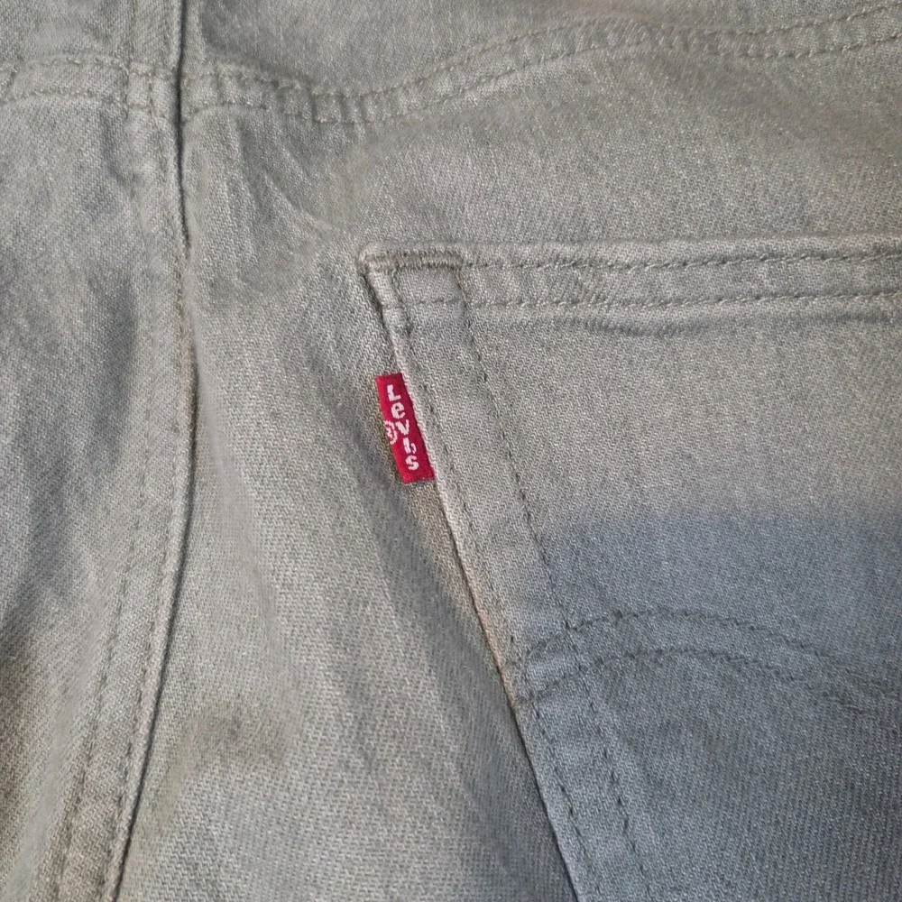 Levi's 512 Slim Taper Jeans Mens 32x34 Sage Green Denim Pants 28833-0614